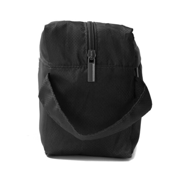 Neceser Viaje Wanderlust Valija Bolso Organizador Nylon Color Negro Diseño De La Tela Lisa