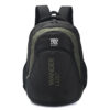 Mochila Urban  Mode con bolsillo portanotebook y recortes verde militar 46x32x18cm