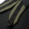 Mochila Urban  Mode con bolsillo portanotebook y recortes verde militar 46x32x18cm