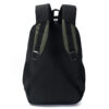 Mochila Urban  Mode con bolsillo portanotebook y recortes verde militar 46x32x18cm