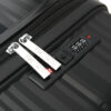 Set Valijas Rígidas Skora Negro x3 | 20" 24" 28" Expandible Doble Rueda Fija + Cerradura