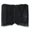 Set Valijas Rígidas Skora Negro x3 | 20" 24" 28" Expandible Doble Rueda Fija + Cerradura