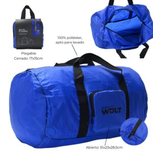 Bolso de viaje Plegable Wanderlust 48x28x28cm