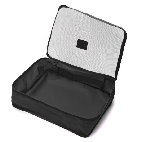 Set Organizador de Ropa Wanderlust Negro (6 Piezas): Empaca Inteligente, Viaja Ligero