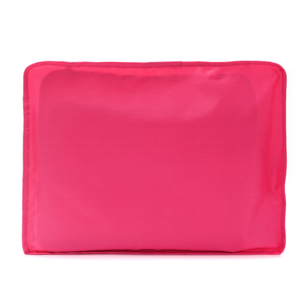 Set Organizador de Ropa  Wanderlust Fucsia x 6 piezas de diferentes tamaños con cierre