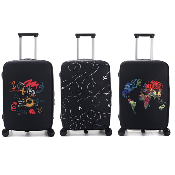 Funda Cubre Valijas Viaje Mediana con hebilla Diseño Estampados varios Wanderlust