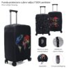 Funda Cubre Valijas Viaje Mediana con hebilla Diseño Estampados varios Wanderlust