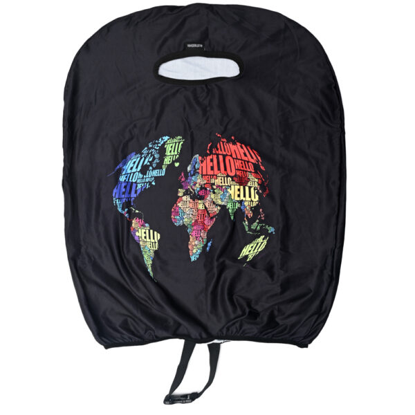 Funda Cubre Valijas Viaje Mediana con hebilla Diseño Estampados varios Wanderlust