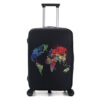 Funda Cubre Valijas Viaje Mediana con hebilla Diseño Estampados varios Wanderlust
