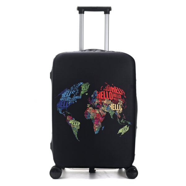 Funda Cubre Valijas Viaje Mediana con hebilla Diseño Estampados varios Wanderlust