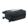 Valijas HARD CHECK IN  Negro 20 pulg  4 ruedas dobles y manija metalica extensible