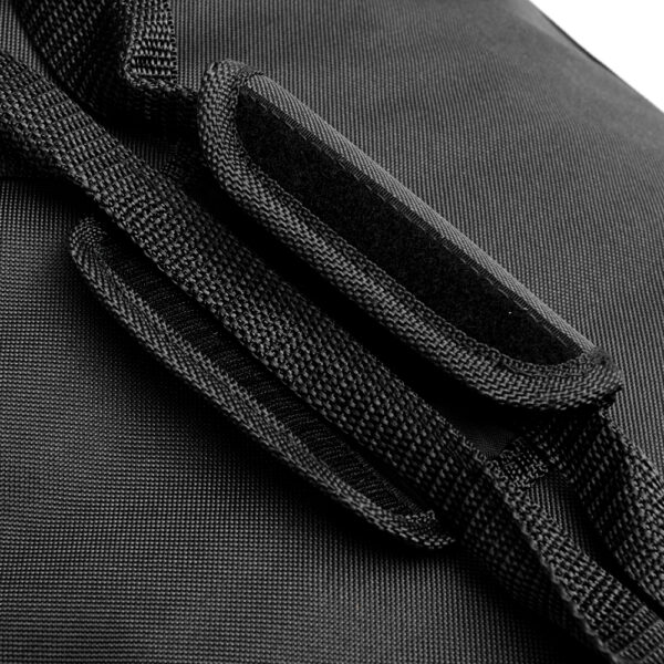 Bolso con carro y rueda tractor cierre principal reforzado 60x35x35 cm 24 pulg. 